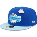 cepur-plakana-zils-pieguloss-59fifty-the-elements-water-pin-no-los-angeles-lakers-nba-no-new-era