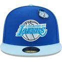 cepur-plakana-zils-pieguloss-59fifty-the-elements-water-pin-no-los-angeles-lakers-nba-no-new-era