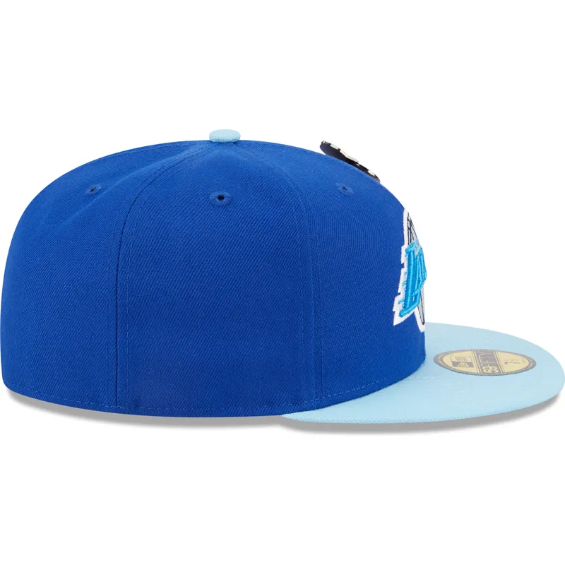 cepur-plakana-zils-pieguloss-59fifty-the-elements-water-pin-no-los-angeles-lakers-nba-no-new-era
