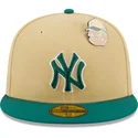 cepur-plakana-bess-pieguloss-59fifty-the-elements-earth-pin-no-new-york-yankees-mlb-no-new-era