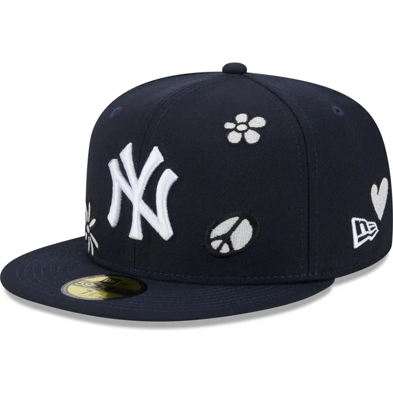 cepur-plakana-tumsi-zils-pieguloss-59fifty-sunlight-pop-no-new-york-yankees-mlb-no-new-era