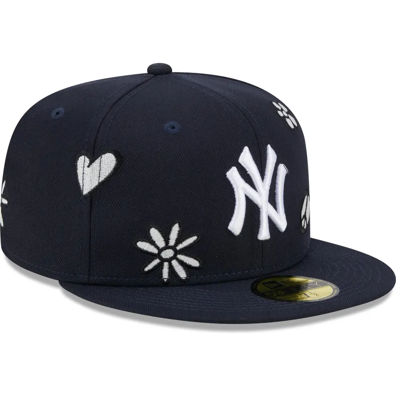 cepur-plakana-tumsi-zils-pieguloss-59fifty-sunlight-pop-no-new-york-yankees-mlb-no-new-era