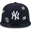 marineblaue-angepasste-59fifty-sunlight-pop-flat-cap-der-new-york-yankees-mlb-von-new-era