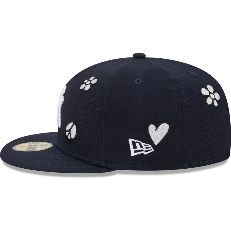 cepur-plakana-tumsi-zils-pieguloss-59fifty-sunlight-pop-no-new-york-yankees-mlb-no-new-era