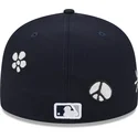 cepur-plakana-tumsi-zils-pieguloss-59fifty-sunlight-pop-no-new-york-yankees-mlb-no-new-era