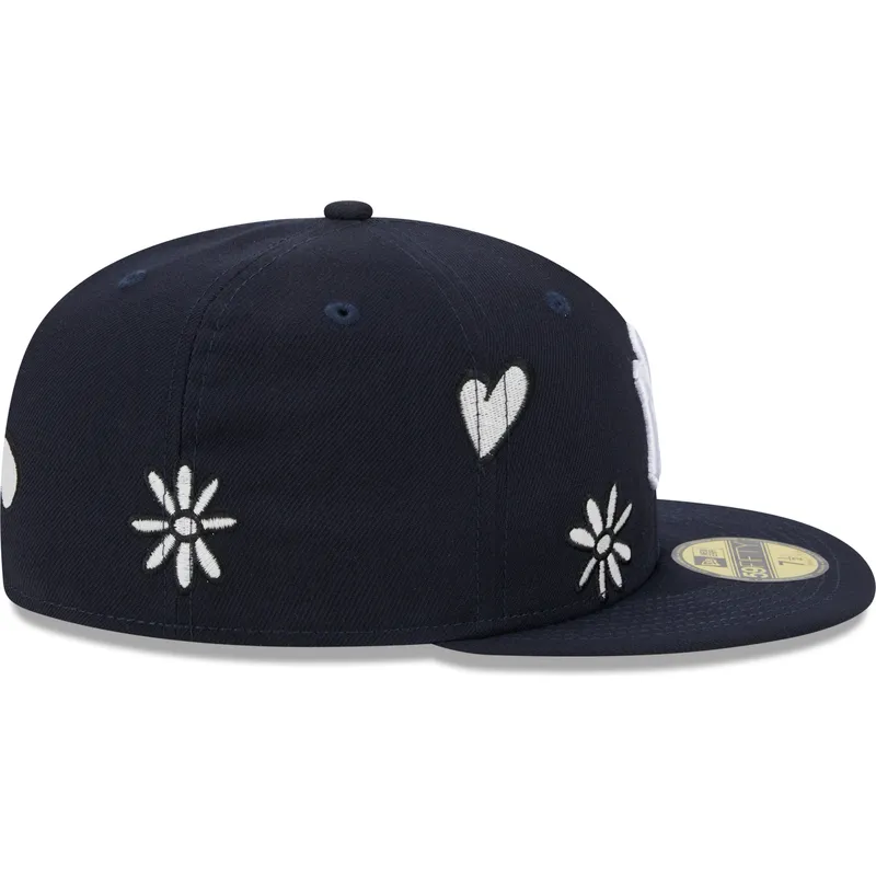 cepur-plakana-tumsi-zils-pieguloss-59fifty-sunlight-pop-no-new-york-yankees-mlb-no-new-era