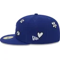 cepur-plakana-zils-pieguloss-59fifty-sunlight-pop-no-los-angeles-dodgers-mlb-no-new-era