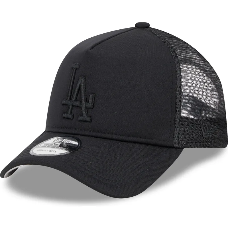 cepur-izliekta-truckeris-melns-snapback-9forty-a-frame-all-day-no-los-angeles-dodgers-mlb-no-new-era