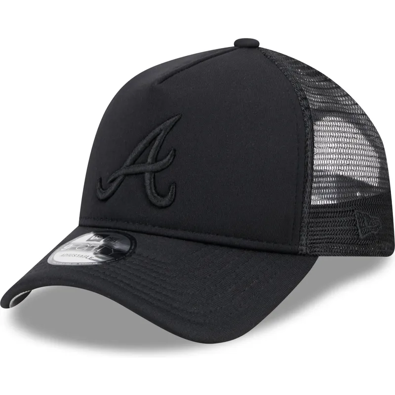cepur-izliekta-truckeris-melns-snapback-9forty-a-frame-all-day-no-atlanta-braves-mlb-no-new-era