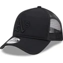 cepur-izliekta-truckeris-melns-snapback-9forty-a-frame-all-day-no-oakland-athletics-mlb-no-new-era