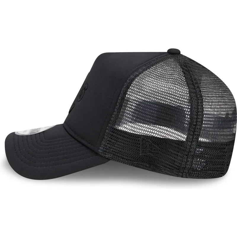 cepur-izliekta-truckeris-melns-snapback-9forty-a-frame-all-day-no-oakland-athletics-mlb-no-new-era