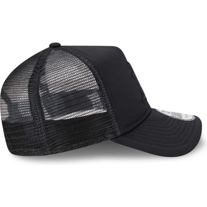 cepur-izliekta-truckeris-melns-snapback-9forty-a-frame-all-day-no-oakland-athletics-mlb-no-new-era