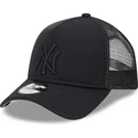 czarna-czapka-trucker-z-czarnym-logo-9forty-a-frame-all-day-trucker-new-york-yankees-mlb-od-new-era