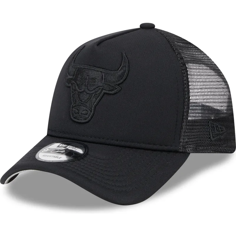 cepur-izliekta-truckeris-melns-snapback-9forty-a-frame-all-day-no-chicago-bulls-nba-no-new-era