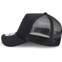 schwarze-trucker-kappe-mit-schwarzem-logo-9forty-a-frame-all-day-trucker-der-chicago-bulls-nba-von-new-era