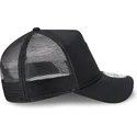 schwarze-trucker-kappe-mit-schwarzem-logo-9forty-a-frame-all-day-trucker-der-chicago-bulls-nba-von-new-era