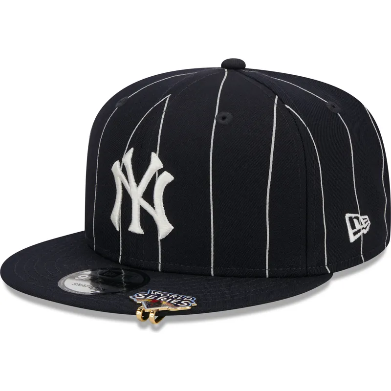 marineblaue-flache-snapback-kappe-9fifty-pinstripe-visor-clip-der-new-york-yankees-mlb-von-new-era