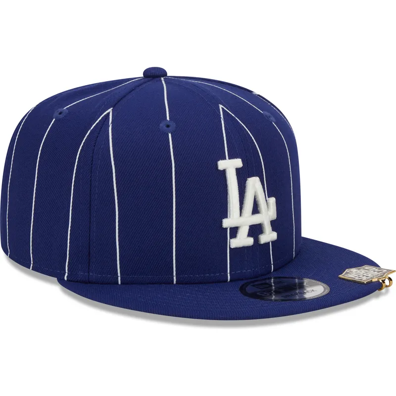 czapka-z-plaskim-daszkiem-niebieska-snapback-9fifty-pinstripe-visor-clip-los-angeles-dodgers-mlb-new-era