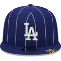 czapka-z-plaskim-daszkiem-niebieska-snapback-9fifty-pinstripe-visor-clip-los-angeles-dodgers-mlb-new-era