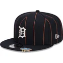 cap-plakana-navy-blue-snapback-9fifty-pinstripe-visor-clip-no-detroit-tigers-mlb-no-new-era