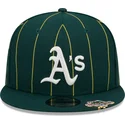 cap-plakana-green-snapback-9fifty-pinstripe-visor-clip-no-oakland-athletics-mlb-no-new-era