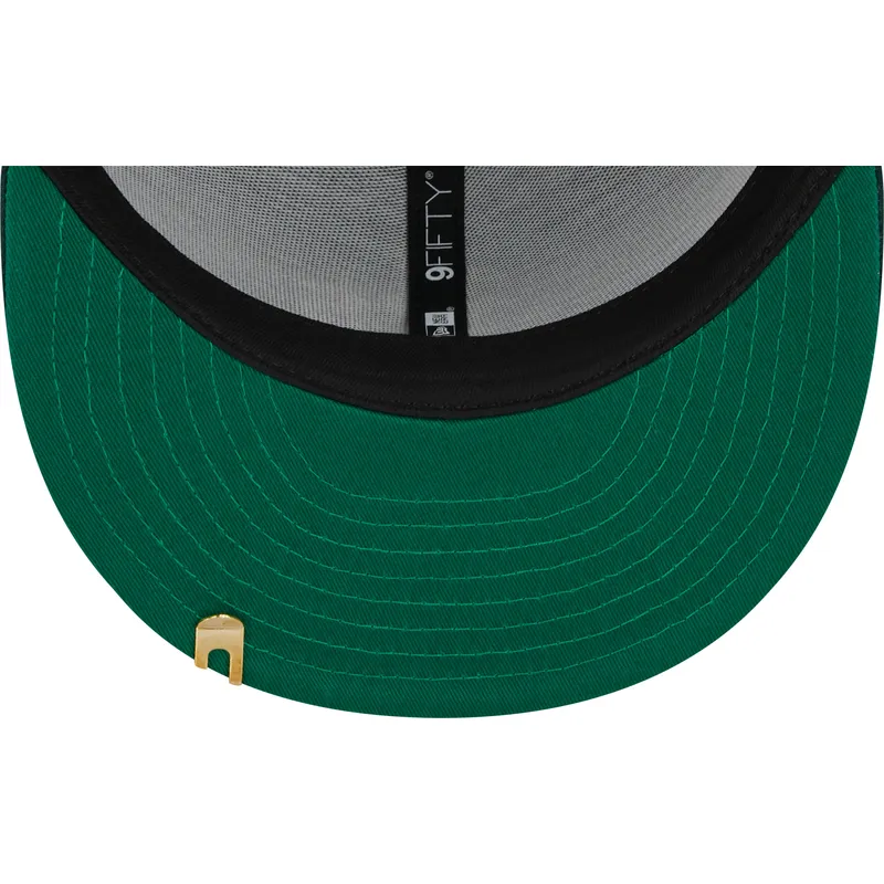 cap-plakana-green-snapback-9fifty-pinstripe-visor-clip-no-oakland-athletics-mlb-no-new-era