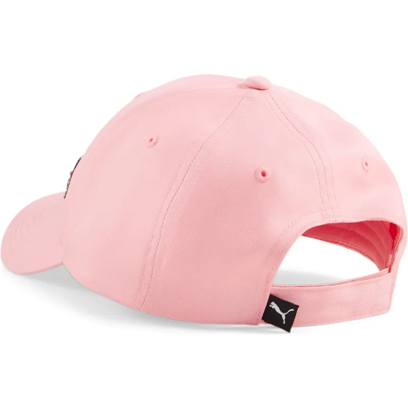 verstellbare-rosa-gebogene-kappe-metal-cat-smooth-von-puma