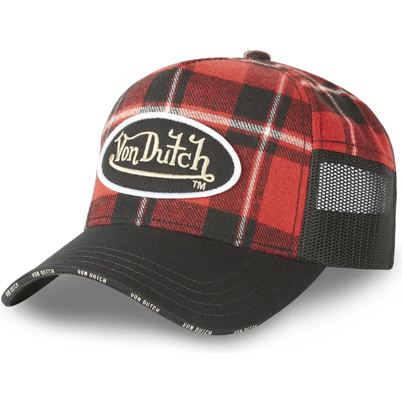 cepur-izliekta-truckeris-sarkans-regulejams-cla3-no-von-dutch