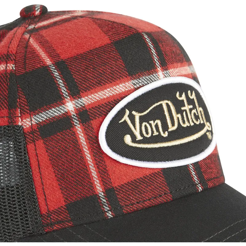cepur-izliekta-truckeris-sarkans-regulejams-cla3-no-von-dutch