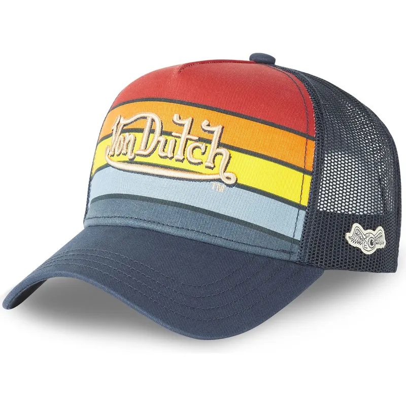 cepur-izliekta-truckeris-tumsi-zils-snapback-sun-no-von-dutch