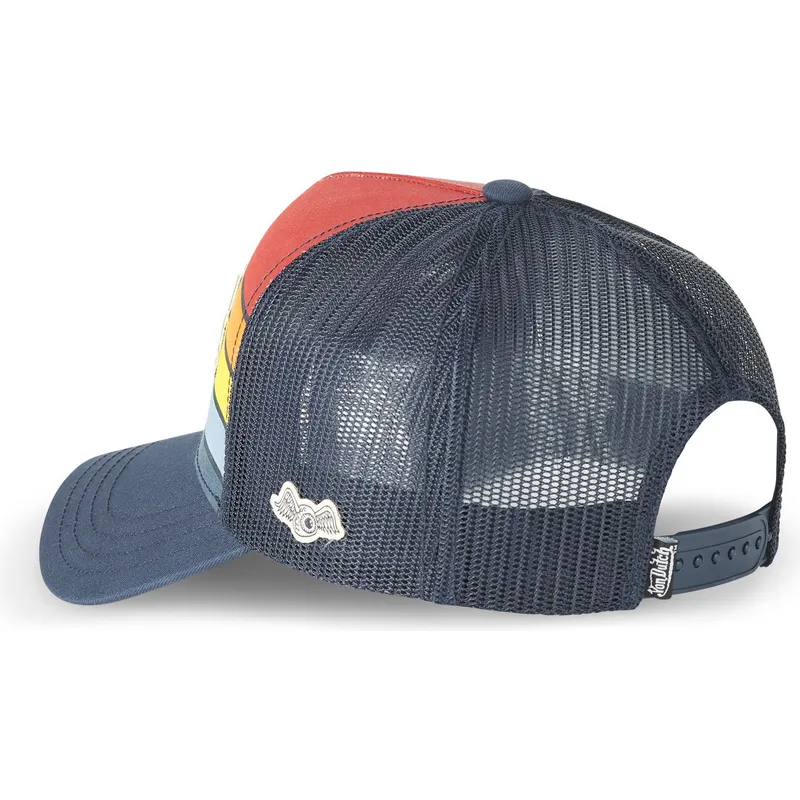 cepur-izliekta-truckeris-tumsi-zils-snapback-sun-no-von-dutch