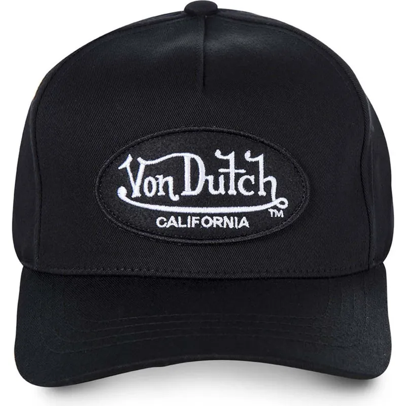 cap-izliekta-black-adjustable-strap-no-von-dutch