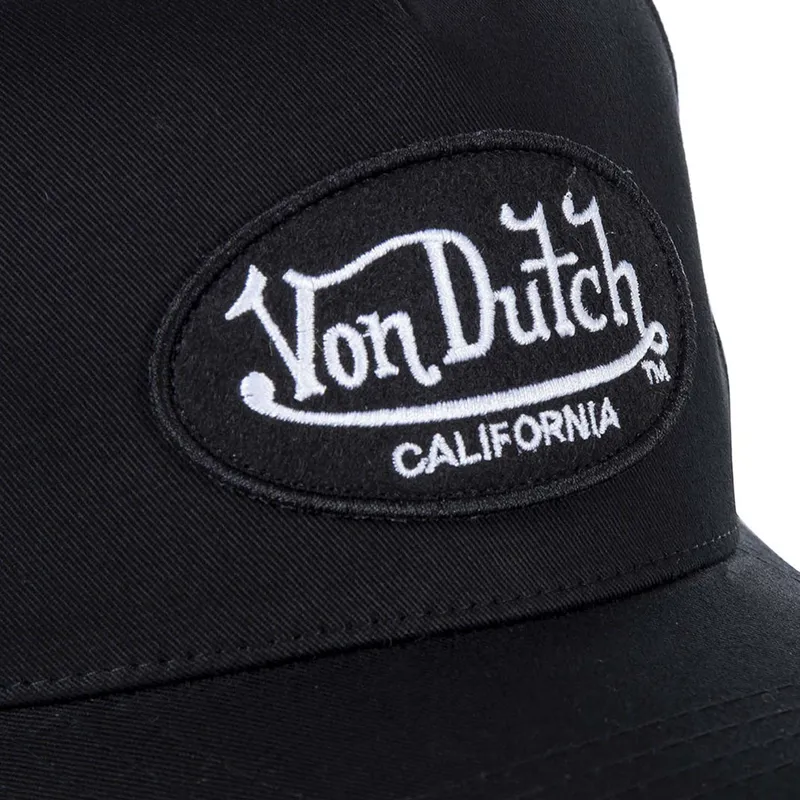 cap-izliekta-black-adjustable-strap-no-von-dutch