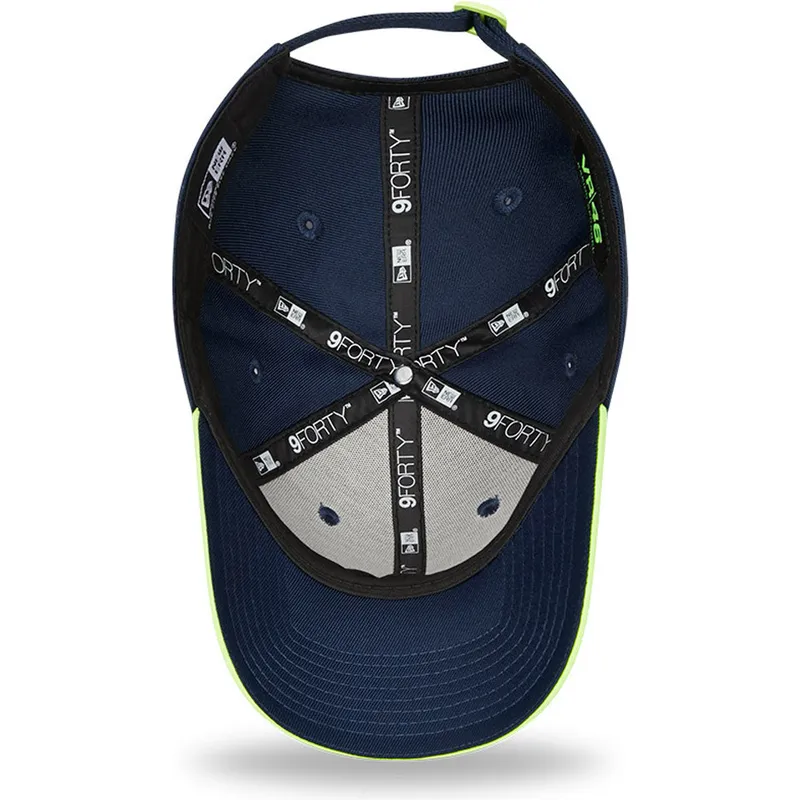 cepur-izliekta-tumsi-zils-regulejams-9forty-repreve-flawless-no-valentino-rossi-vr46-motogp-no-new-era