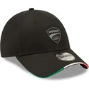 cepur-izliekta-melns-regulejama-lente-9forty-repreve-flag-sandwich-no-ducati-motor-motogp-no-new-era
