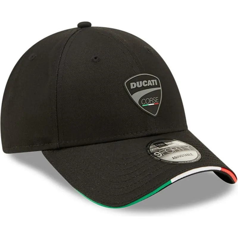 cepur-izliekta-melns-regulejams-9forty-repreve-flag-sandwich-no-ducati-motor-motogp-no-new-era cepur-izliekta-melns-regulejams-9forty-repreve-flag-sandwich-no-ducati-motor-motogp-no-new-era