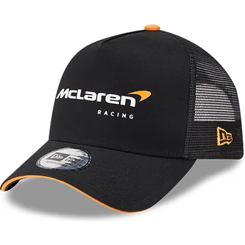 cepur-izliekta-truckeris-melns-snapback-a-frame-no-mclaren-racing-formula-1-no-new-era