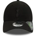 gorra-curva-negra-ajustable-con-logo-negro-9forty-repreve-de-tottenham-hotspur-football-club-premier-league-de-new-era