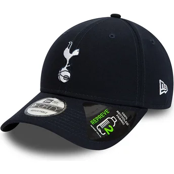 Marineblaue verstellbare Curved Cap 9FORTY Repreve von Tottenham Hotspur Football Club Premier League von New Era