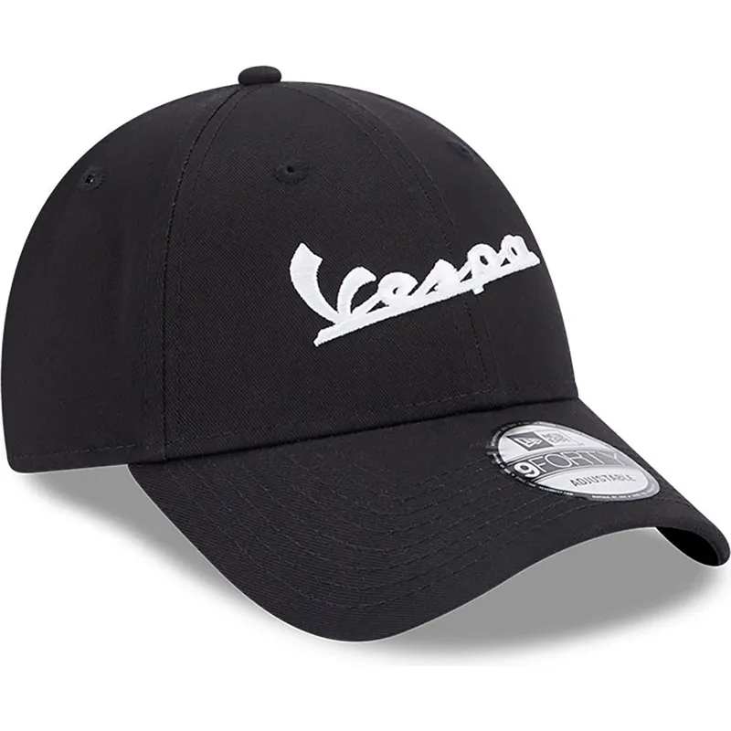 cepur-izliekta-melns-regulejams-9forty-oversized-no-vespa-piaggio-no-new-era
