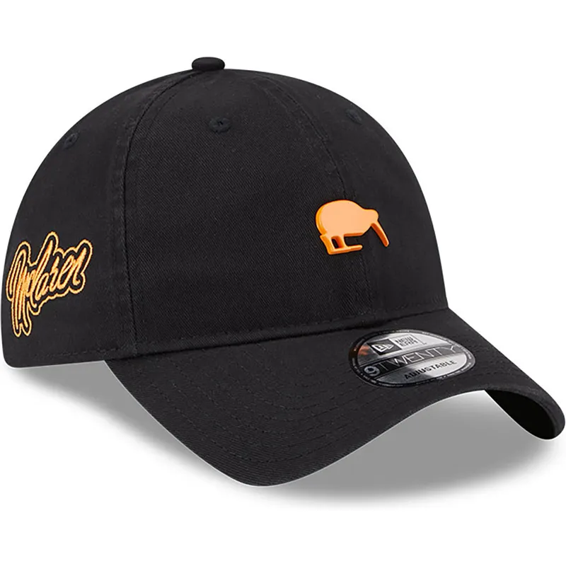 cepur-izliekta-melns-regulejams-9twenty-heritage-pin-badge-no-mclaren-racing-formula-1-no-new-era