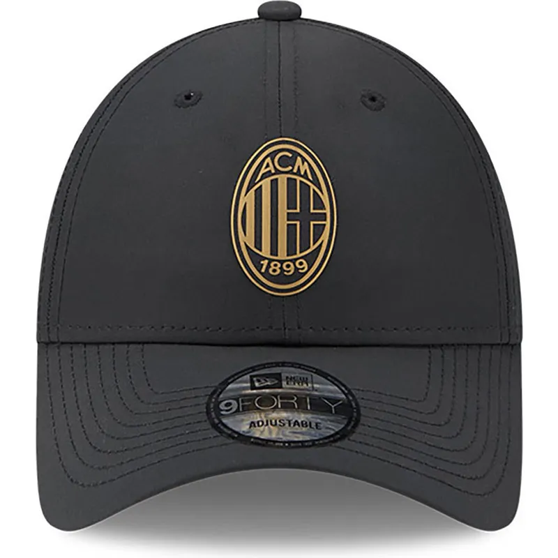 cap-izliekta-black-adjustable-strap-dorado-9forty-no-ac-milan-serie-a-no-new-era cap-izliekta-black-adjustable-strap-dorado-9forty-no-ac-milan-serie-a-no-new-era