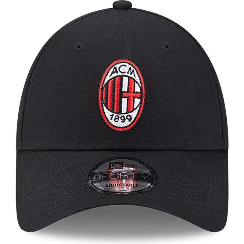 cap-izliekta-black-adjustable-strap-9forty-core-no-ac-milan-serie-a-no-new-era cap-izliekta-black-adjustable-strap-9forty-core-no-ac-milan-serie-a-no-new-era