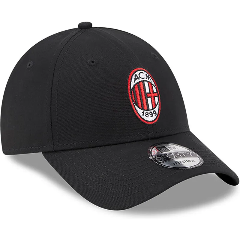 cap-izliekta-black-adjustable-strap-9forty-core-no-ac-milan-serie-a-no-new-era cap-izliekta-black-adjustable-strap-9forty-core-no-ac-milan-serie-a-no-new-era