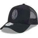 cepur-izliekta-truckeris-melns-snapback-a-frame-core-no-ac-milan-serie-a-no-new-era