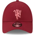 cepur-izliekta-sarkans-regulejams-9forty-seasonal-no-manchester-united-football-club-premier-league-no-new-era