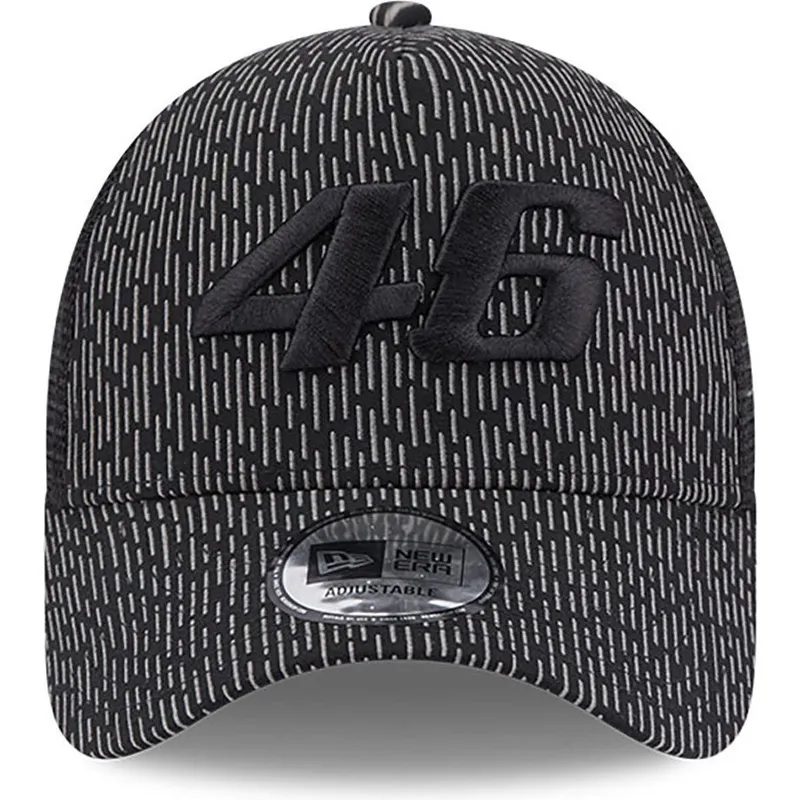 cepur-izliekta-truckeris-melns-snapback-a-frame-reflective-all-over-print-no-valentino-rossi-vr46-motogp-no-new-era cepur-izliekta-truckeris-melns-snapback-a-frame-reflective-all-over-print-no-valentino-rossi-vr46-motogp-no-new-era