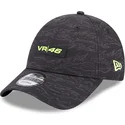 cepur-izliekta-melns-regulejams-9forty-all-over-print-no-valentino-rossi-vr46-motogp-no-new-era