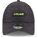 cepur-izliekta-melns-regulejams-9forty-all-over-print-no-valentino-rossi-vr46-motogp-no-new-era