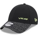 cepur-izliekta-melns-regulejams-9forty-reflective-visor-no-valentino-rossi-vr46-motogp-no-new-era